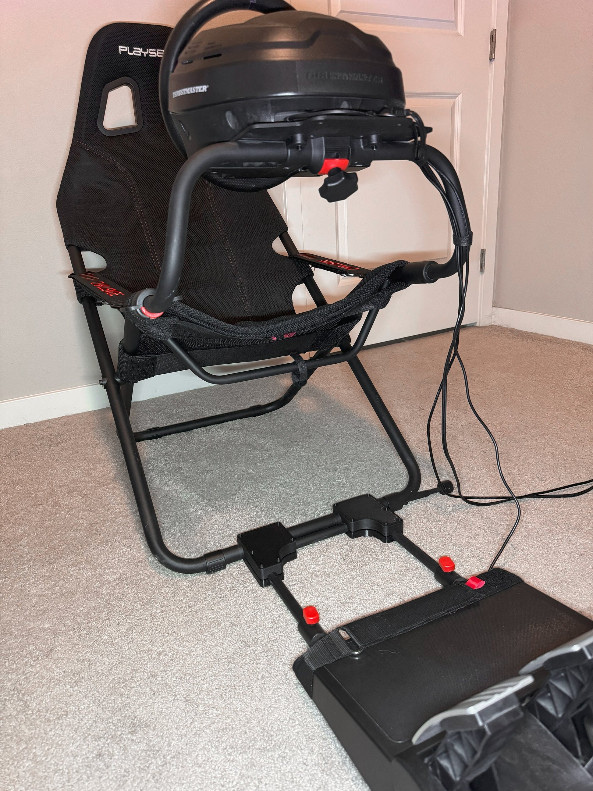playseat challenge fanatec pedal mount Playseat Challenge Pedal Bracket Reinforcement Clamps – The Part Shop