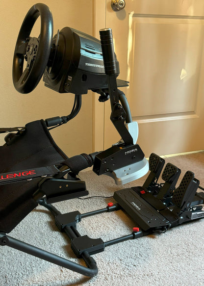 Shifter / Handbrake Mount for Playseat Challenge or Challenge X Logitech | Thrustmaster TH8A, SHH Thorn, & Logitech G29, G920, G RS Shifter