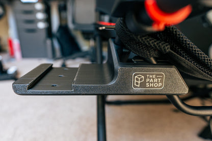 Shifter Mounting Bracket for Playseat Challenge or Challenge X Logitech | compatible with Fanatec, Moza, and SHH bottom mount shifters