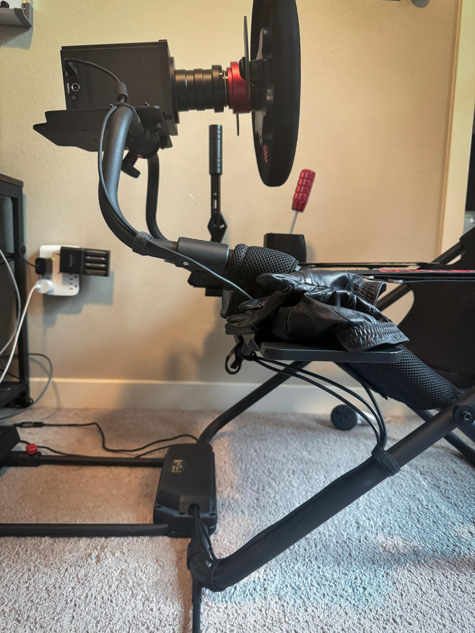 playseat pedal plate Playseat Challenge Pedal Bracket Reinforcement and Cable Management mo – The Part Shop