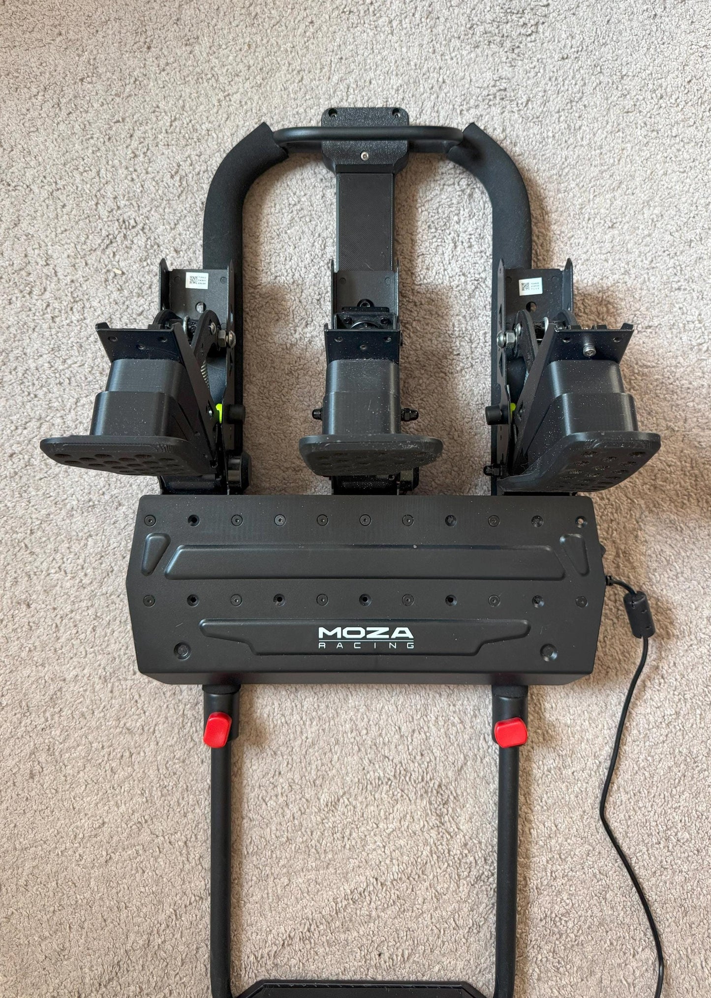 Moza SRP and SRP Lite pedal mounting kit for Playseat Challenge