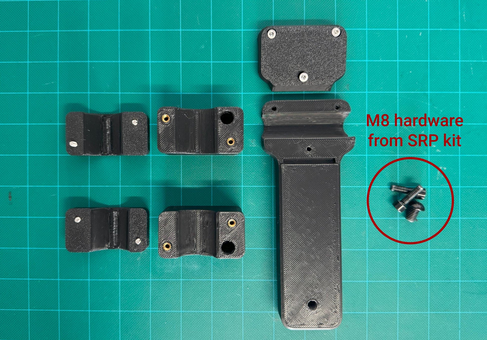 Moza SRP and SRP Lite pedal mounting kit for Playseat Challenge